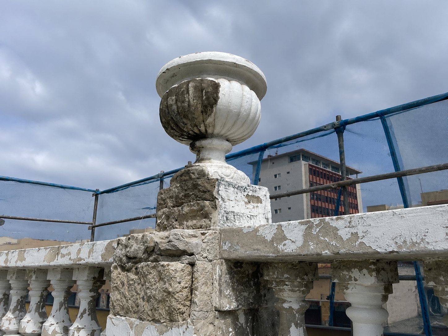 Copa original de edificio histórico